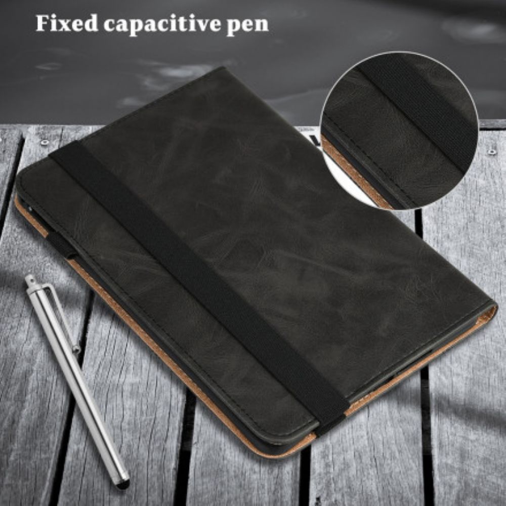 Case Für Huawei MatePad 11 Geometrischer Ledereffekt