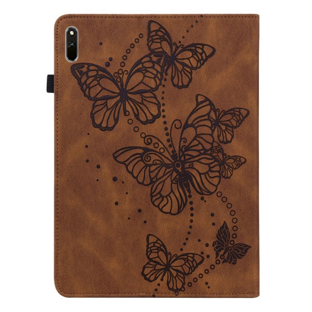 Case Für Huawei MatePad 11 Schmetterlingsdekoration