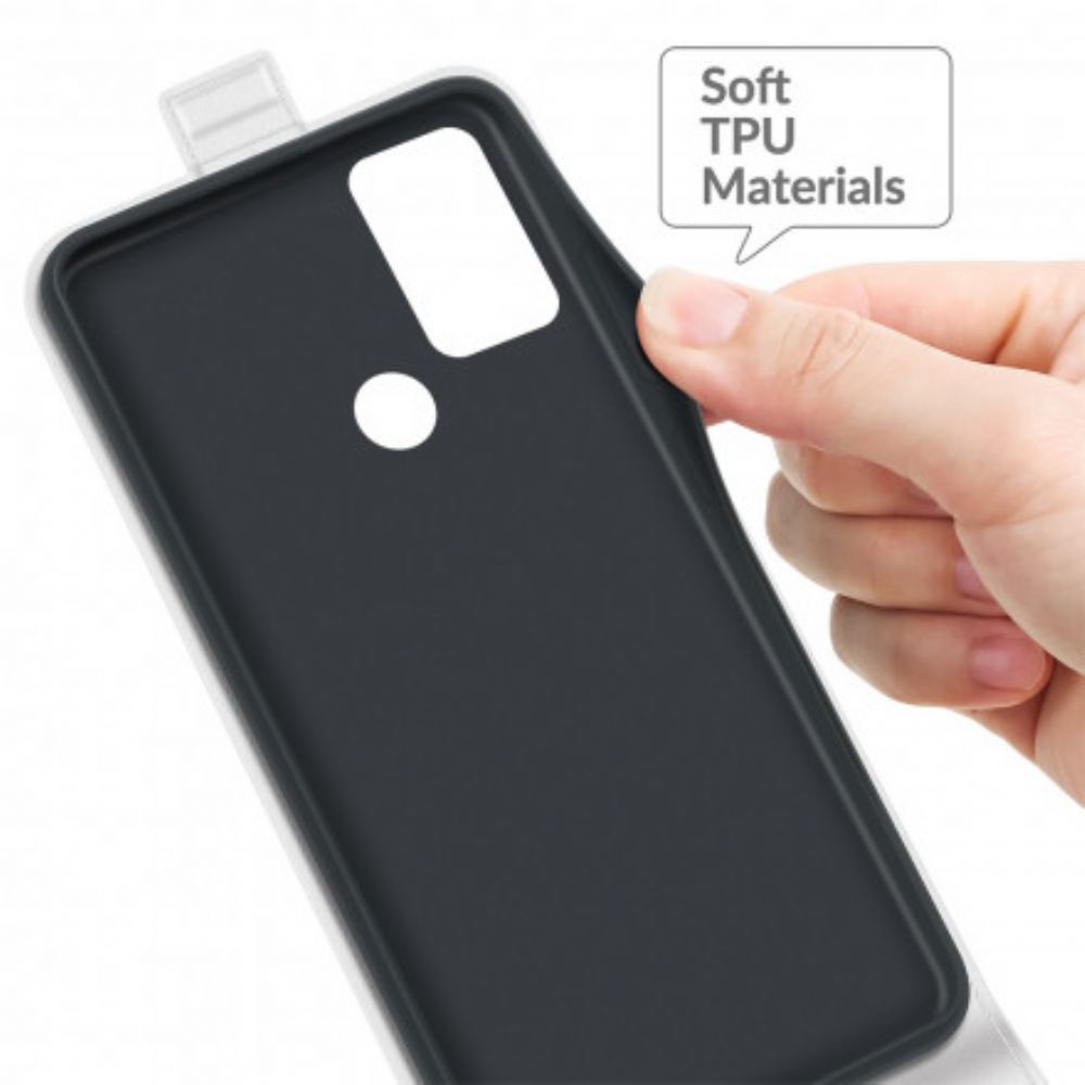Lederhüllen Für Moto G50 Flip Case Vertikaler Überschlag In Lederoptik