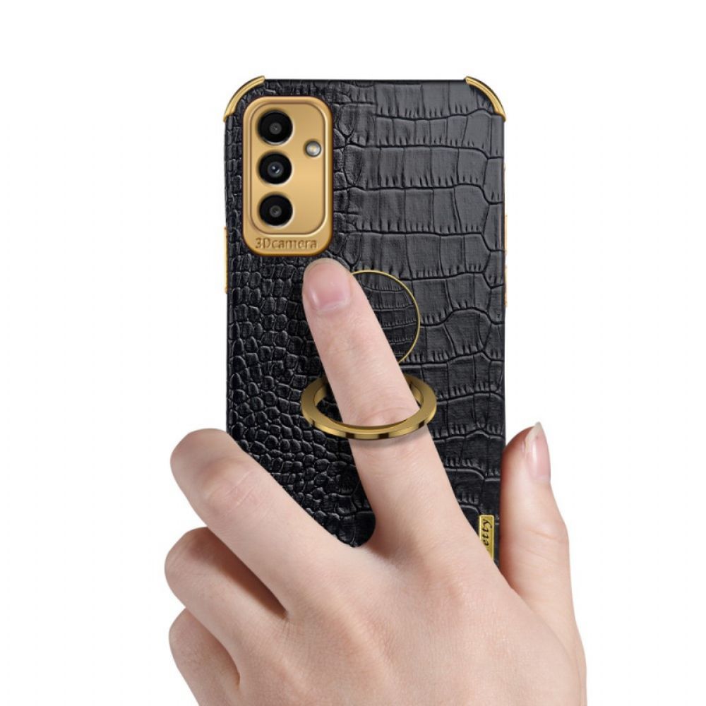 Hülle Für Samsung Galaxy M52 5G Krokodil-ring