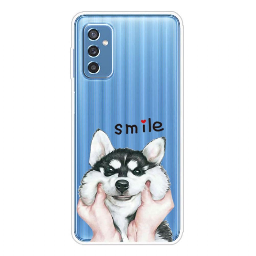 Hülle Für Samsung Galaxy M52 5G Kuschelwolf
