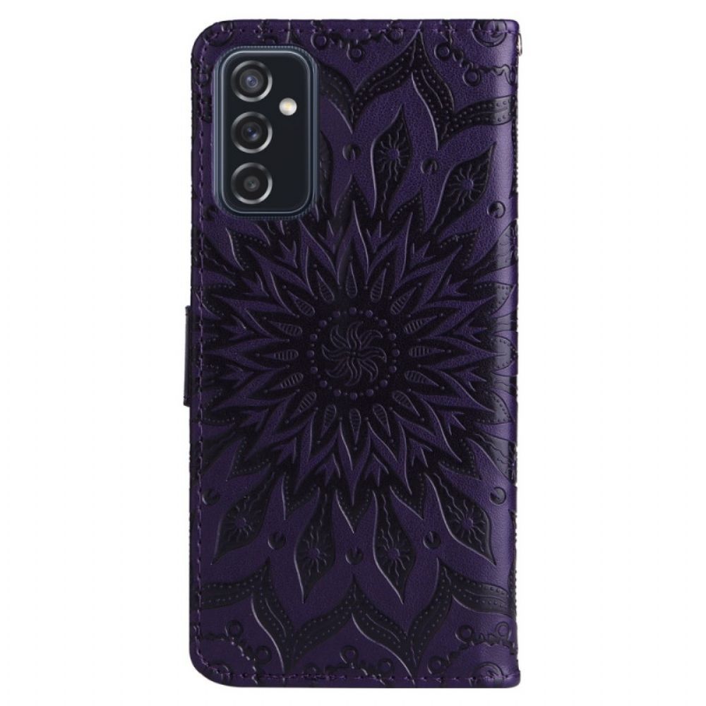 Lederhüllen Für Samsung Galaxy M52 5G Orientalisches Mandala