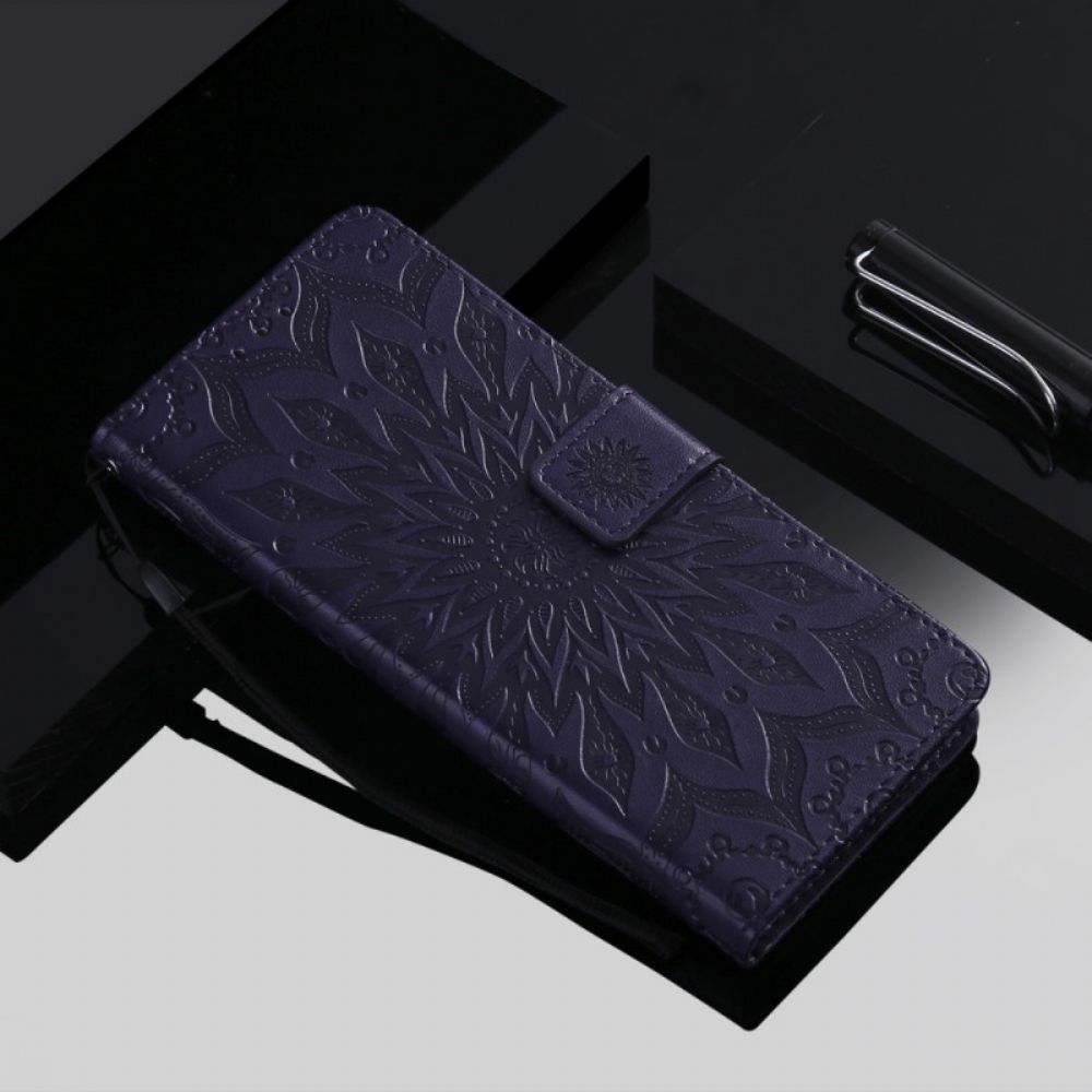 Lederhüllen Für Samsung Galaxy M52 5G Orientalisches Mandala