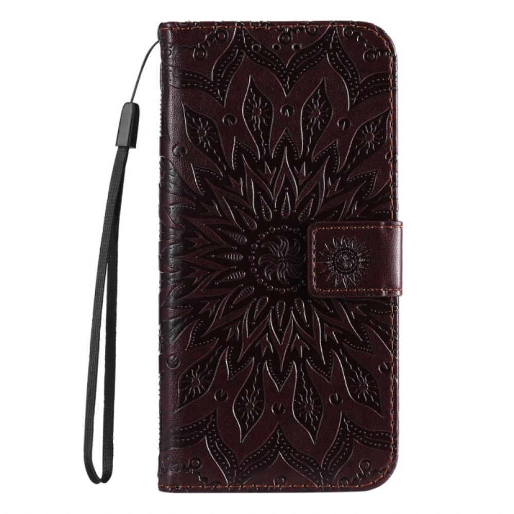 Lederhüllen Für Samsung Galaxy M52 5G Orientalisches Mandala