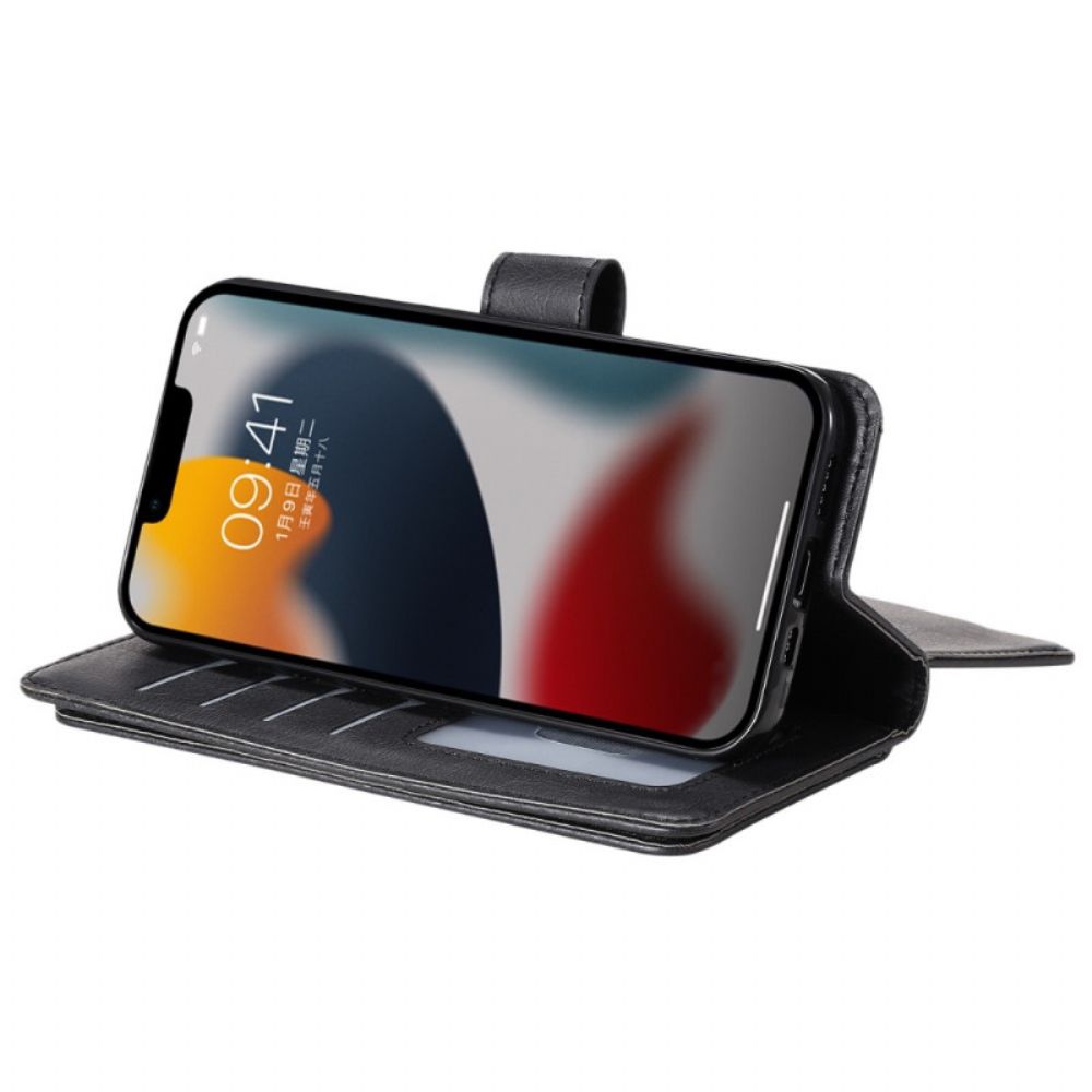 Flip Case Für iPhone 14 10 Kartenhalter