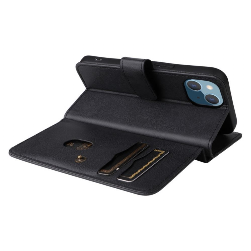 Flip Case Für iPhone 14 10 Kartenhalter