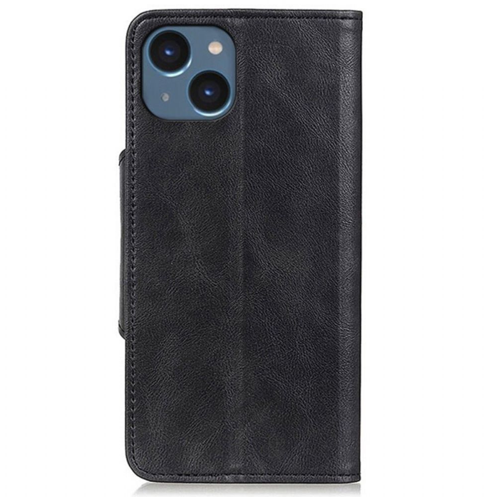 Flip Case Für iPhone 14 Magnetverschluss
