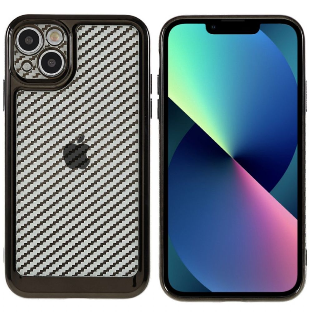 Hülle Für iPhone 14 Gestylte Karbonfaser