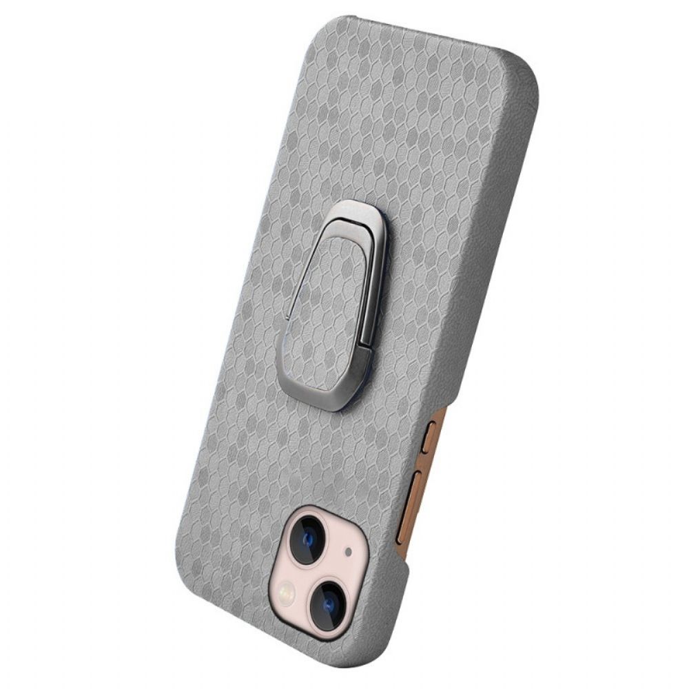 Hülle Für iPhone 14 Wabe Mit Ring-stütze