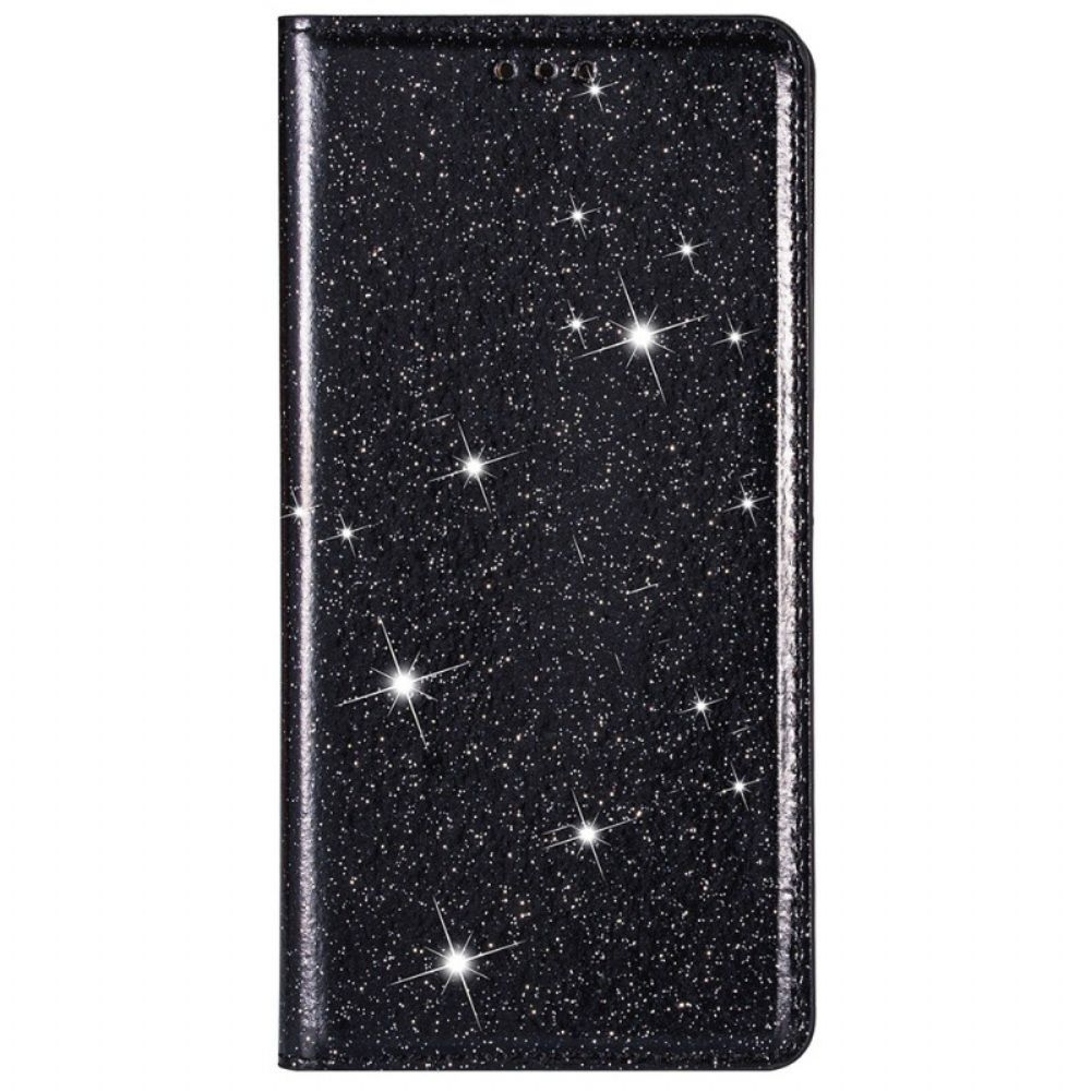 Schutzhülle Für iPhone 14 Flip Case Pailletten-stil