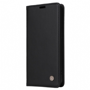 Schutzhülle Für iPhone 14 Flip Case Zierniete