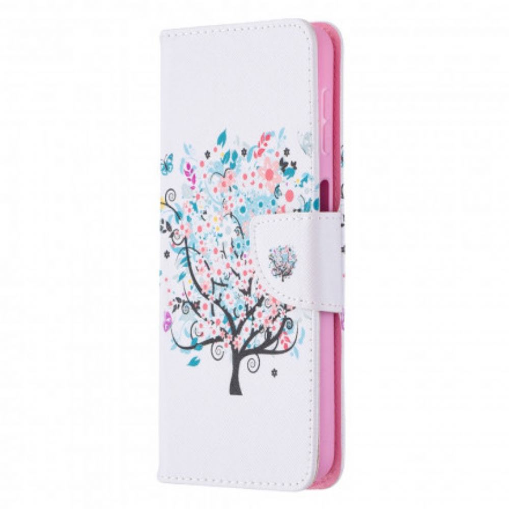 Flip Case Für Samsung Galaxy A32 5G Blumiger Baum