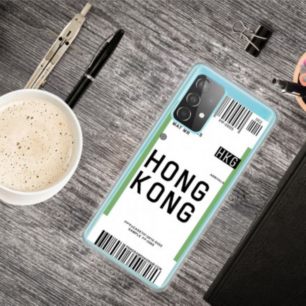 Hülle Für Samsung Galaxy A32 5G Bordkarte Nach Hongkong