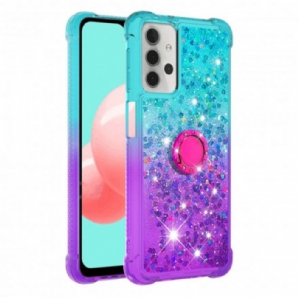 Hülle Für Samsung Galaxy A32 5G Pailletten-ring-unterstützung