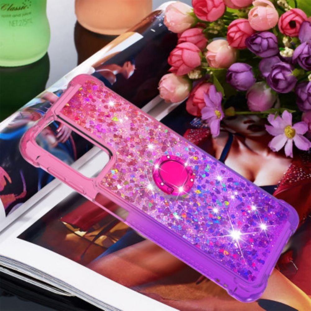 Hülle Für Samsung Galaxy A32 5G Pailletten-ring-unterstützung