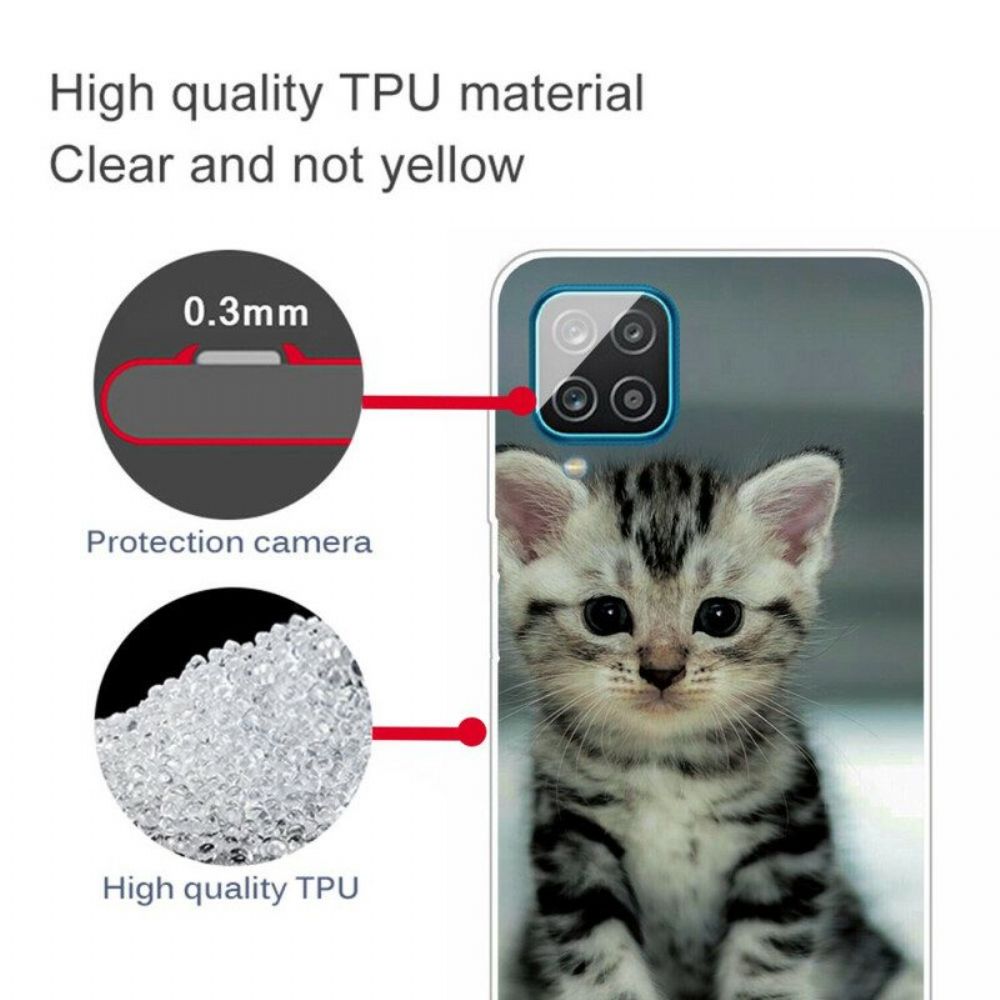 Hülle Für Samsung Galaxy M12 / A12 Kätzchen Kätzchen