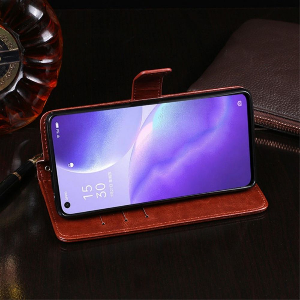 Lederhüllen Für Oppo Find X3 Lite Kunstleder Idewei