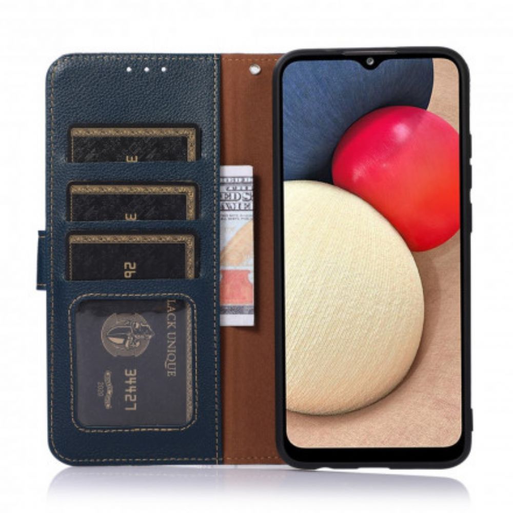 Lederhüllen Für Sony Xperia 5 III Liche Style Rfid Khazneh