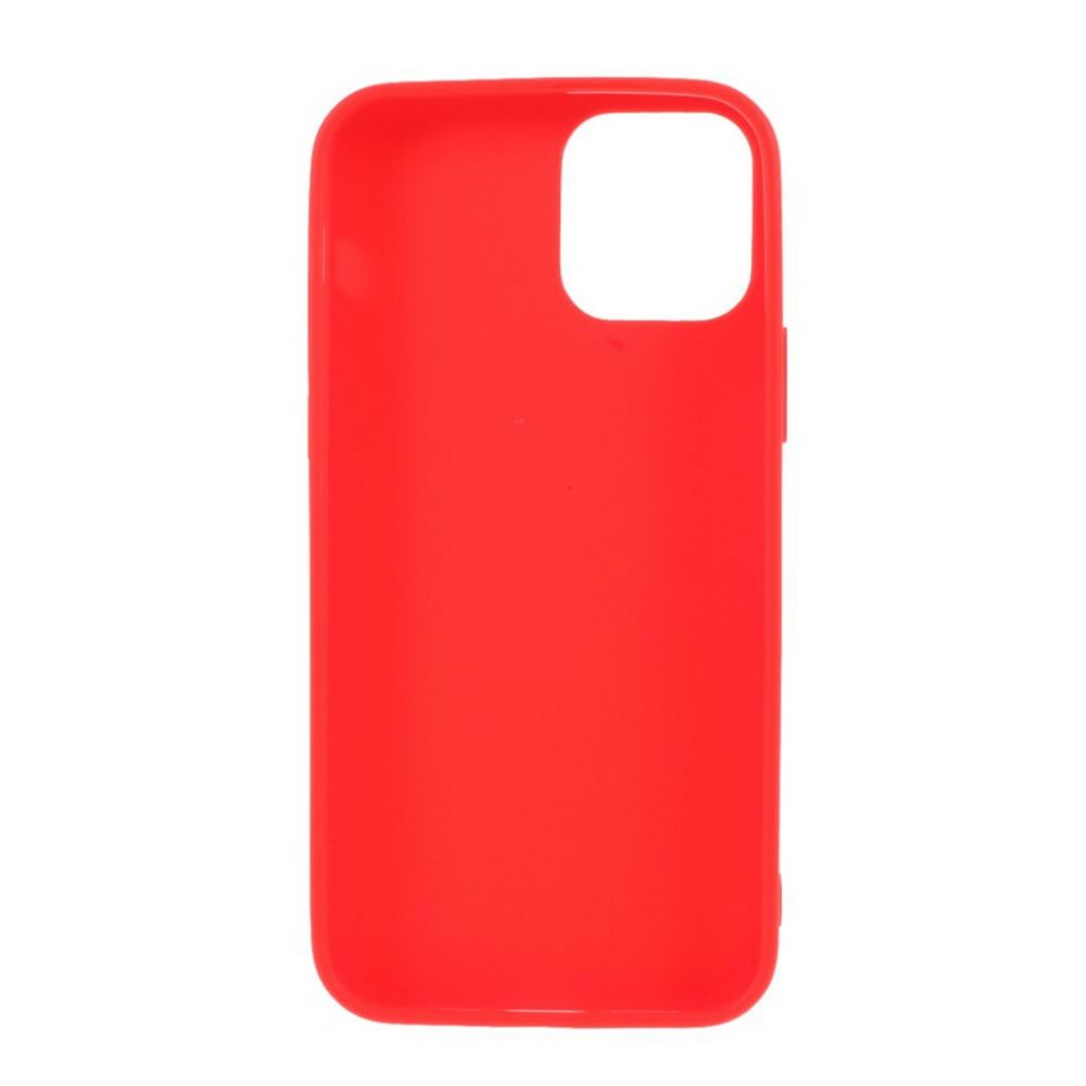 Handyhülle Für iPhone 12 / 12 Pro Mattes Starres Silikon