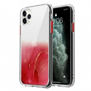 Hülle Für iPhone 12 / 12 Pro Hybrid Mit Marmoreffekt