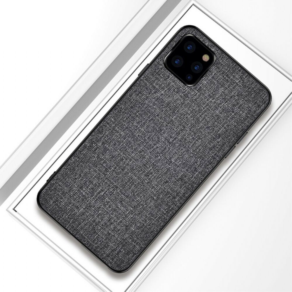 Hülle Für iPhone 12 / 12 Pro Stoffstruktur