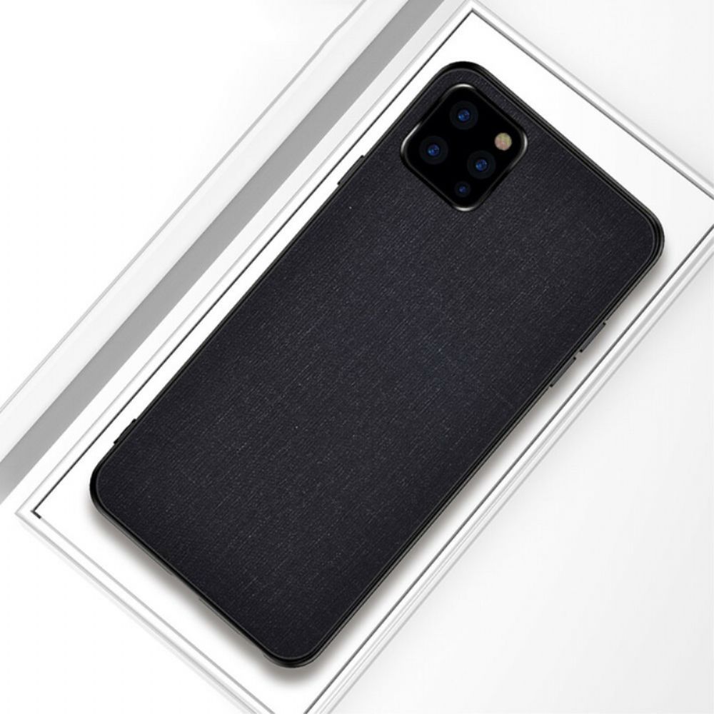 Hülle Für iPhone 12 / 12 Pro Stoffstruktur
