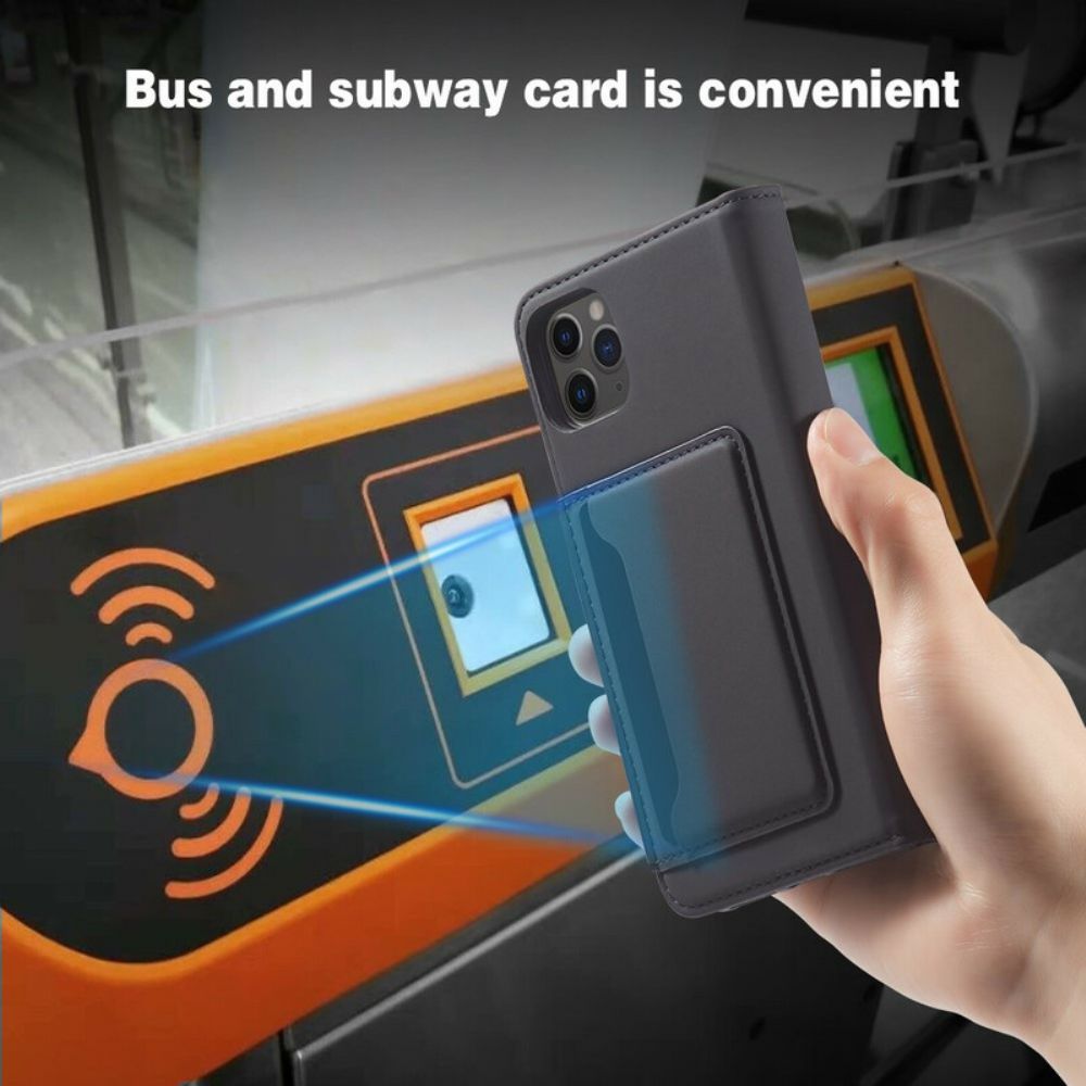Schutzhülle Für iPhone 12 / 12 Pro Flip Case Stützkartenhalter