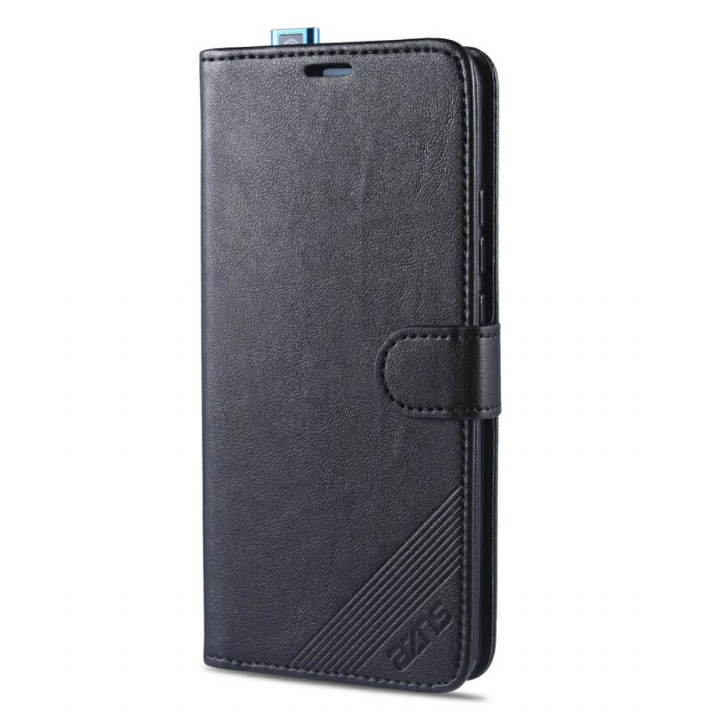 Flip Case Für Poco F2 Pro Azns Kunstleder