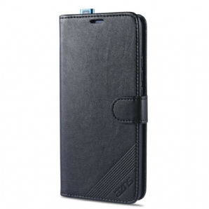 Flip Case Für Poco F2 Pro Azns Kunstleder