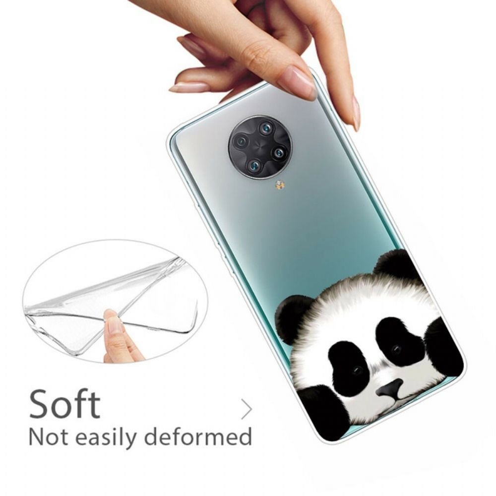 Handyhülle Für Poco F2 Pro Transparenter Panda