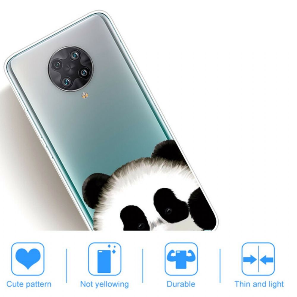 Handyhülle Für Poco F2 Pro Transparenter Panda