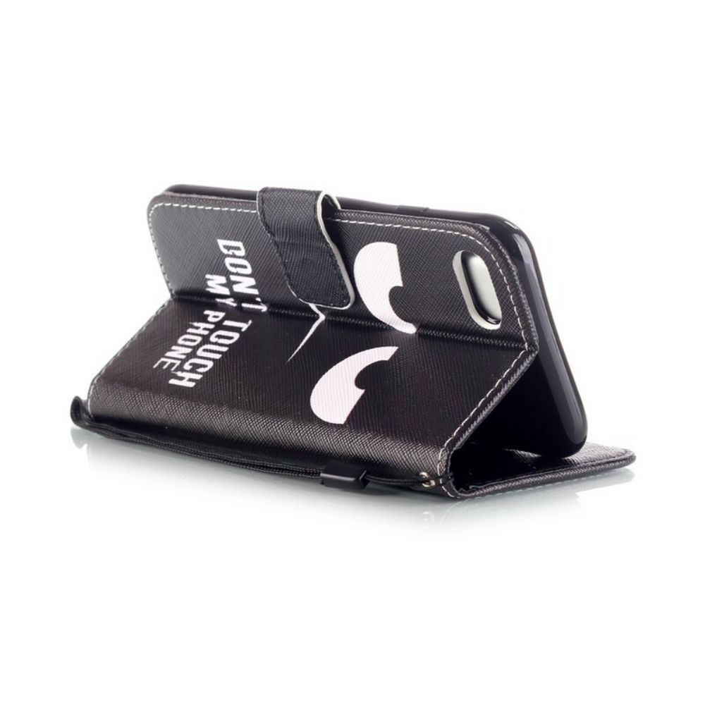 Flip Case Für iPhone SE 3 / SE 2 / 8 / 7 Fass Mein Telefon Nicht An