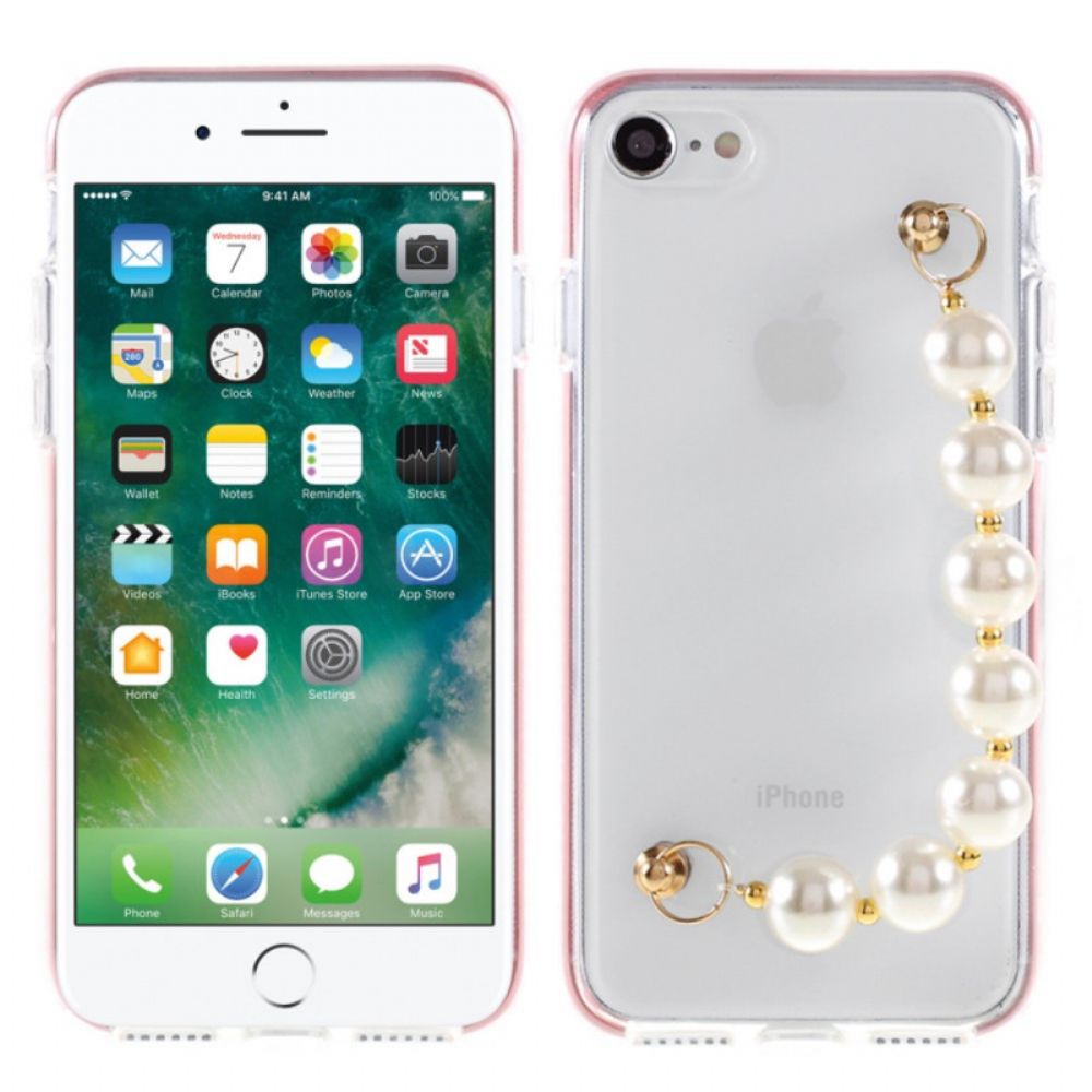 Handyhülle Für iPhone SE 3 / SE 2 / 8 / 7 Perlenarmbänder