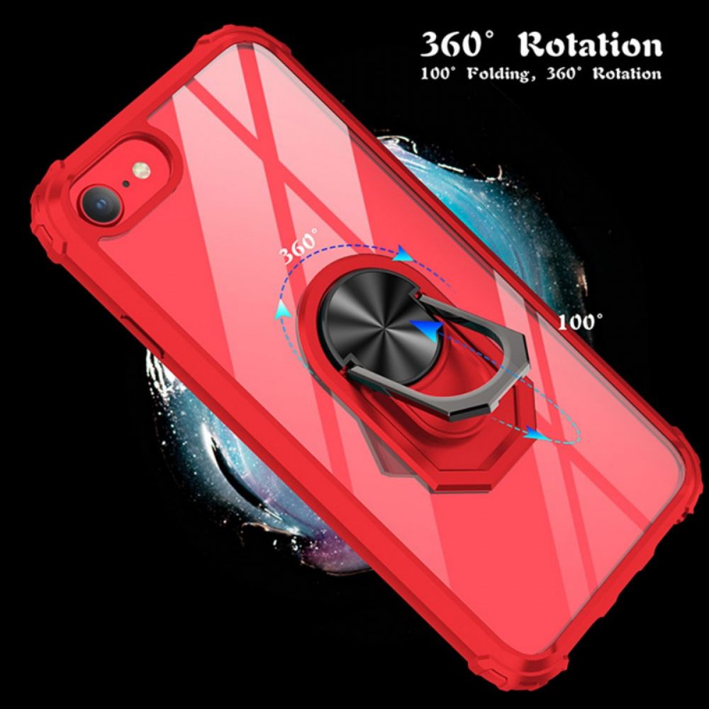 Handyhülle Für iPhone SE 3 / SE 2 / 8 / 7 Ring-stützfarbe