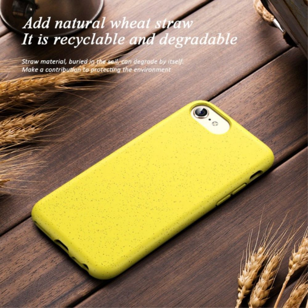 Handyhülle Für iPhone SE 3 / SE 2 / 8 / 7 Weizenstroh Design