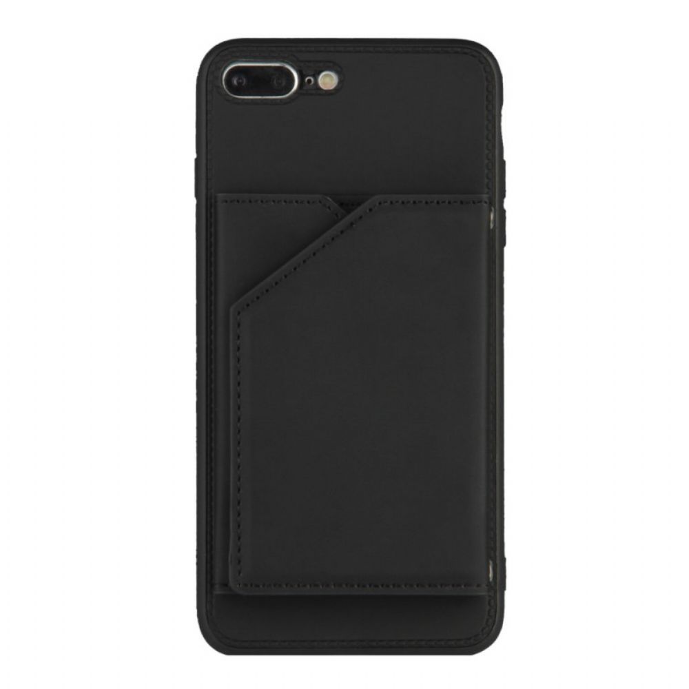 Hülle Für iPhone SE 3 / SE 2 / 8 / 7 Kartenetui Aus Kunstleder