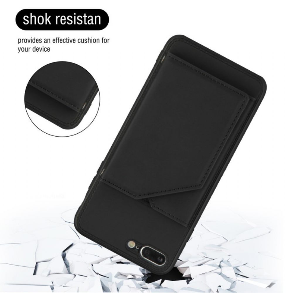 Hülle Für iPhone SE 3 / SE 2 / 8 / 7 Kartenetui Aus Kunstleder