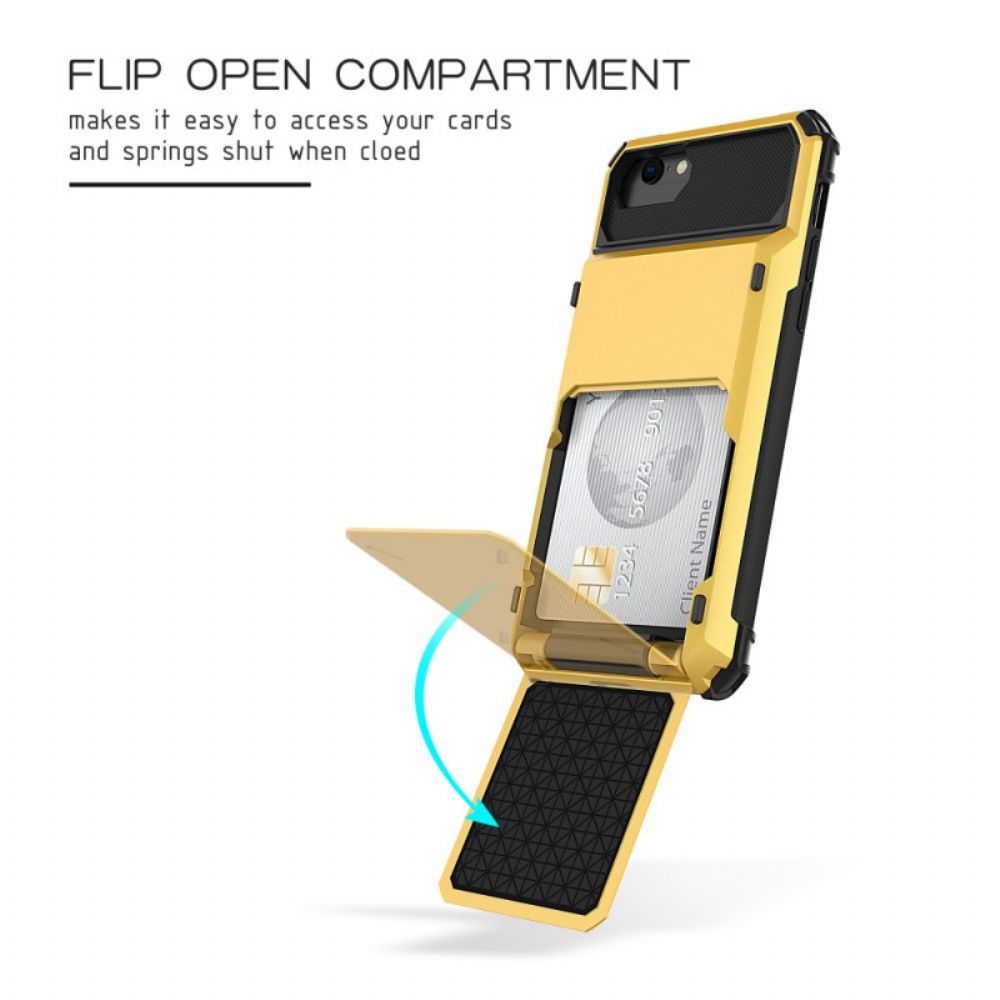 Hülle Für iPhone SE 3 / SE 2 / 8 / 7 Klappkartenhalter
