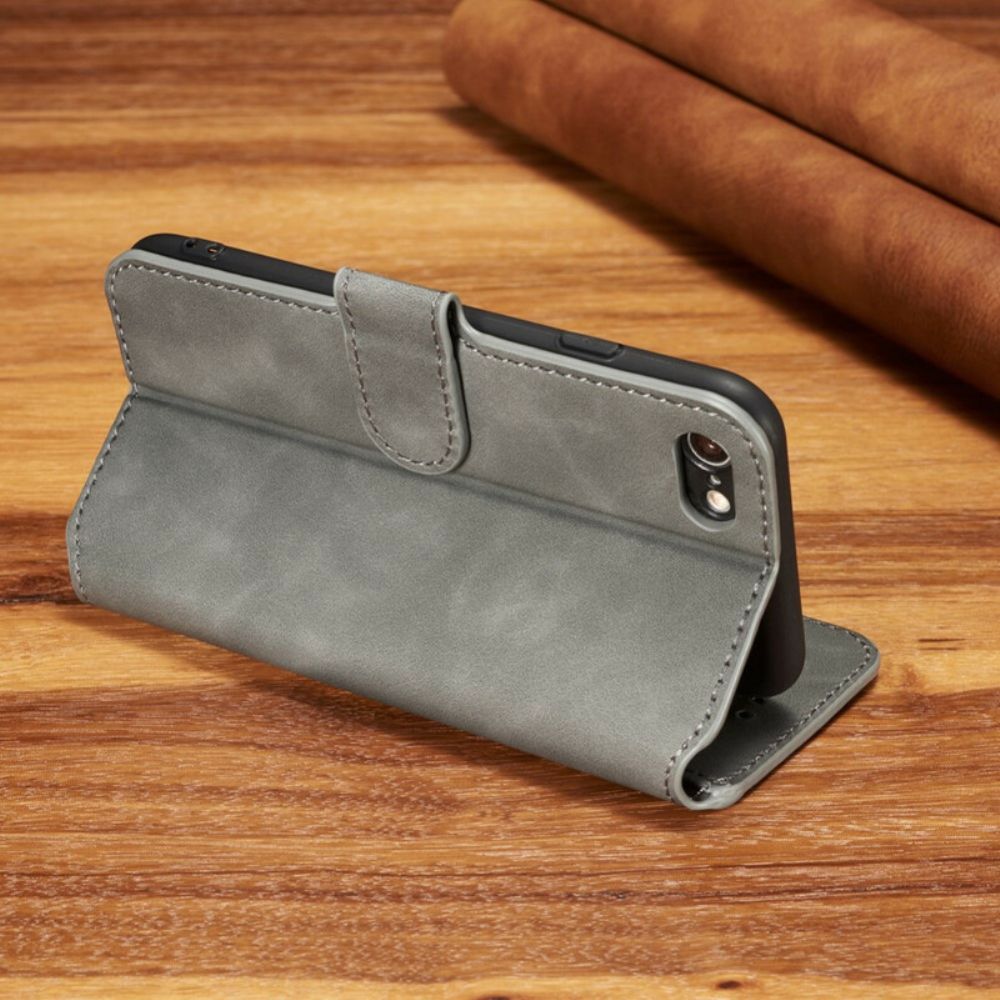 Lederhüllen Für iPhone SE 3 / SE 2 / 8 / 7 Dg.ming Retro