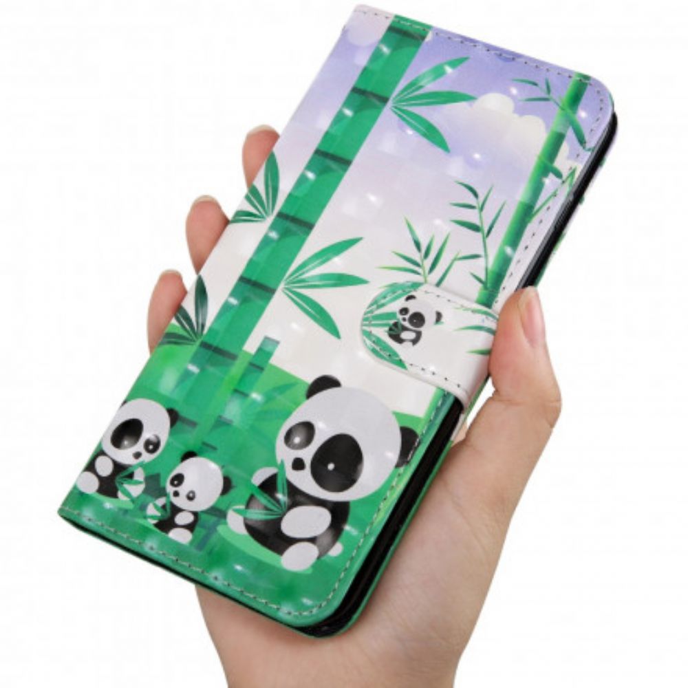 Lederhüllen Für iPhone SE 3 / SE 2 / 8 / 7 Mutter Oktave Und Anne Die Pandas