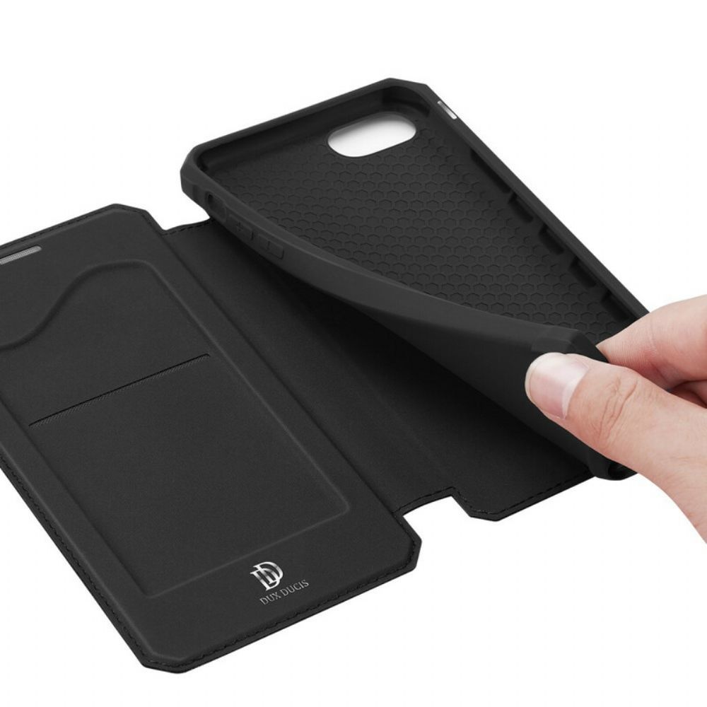 Schutzhülle Für iPhone SE 3 / SE 2 / 8 / 7 Flip Case Skin X-serie Dux Ducis