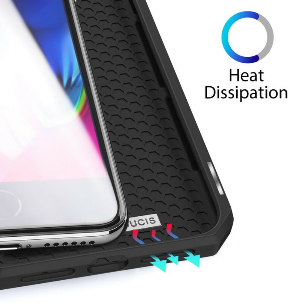 Schutzhülle Für iPhone SE 3 / SE 2 / 8 / 7 Flip Case Skin X-serie Dux Ducis