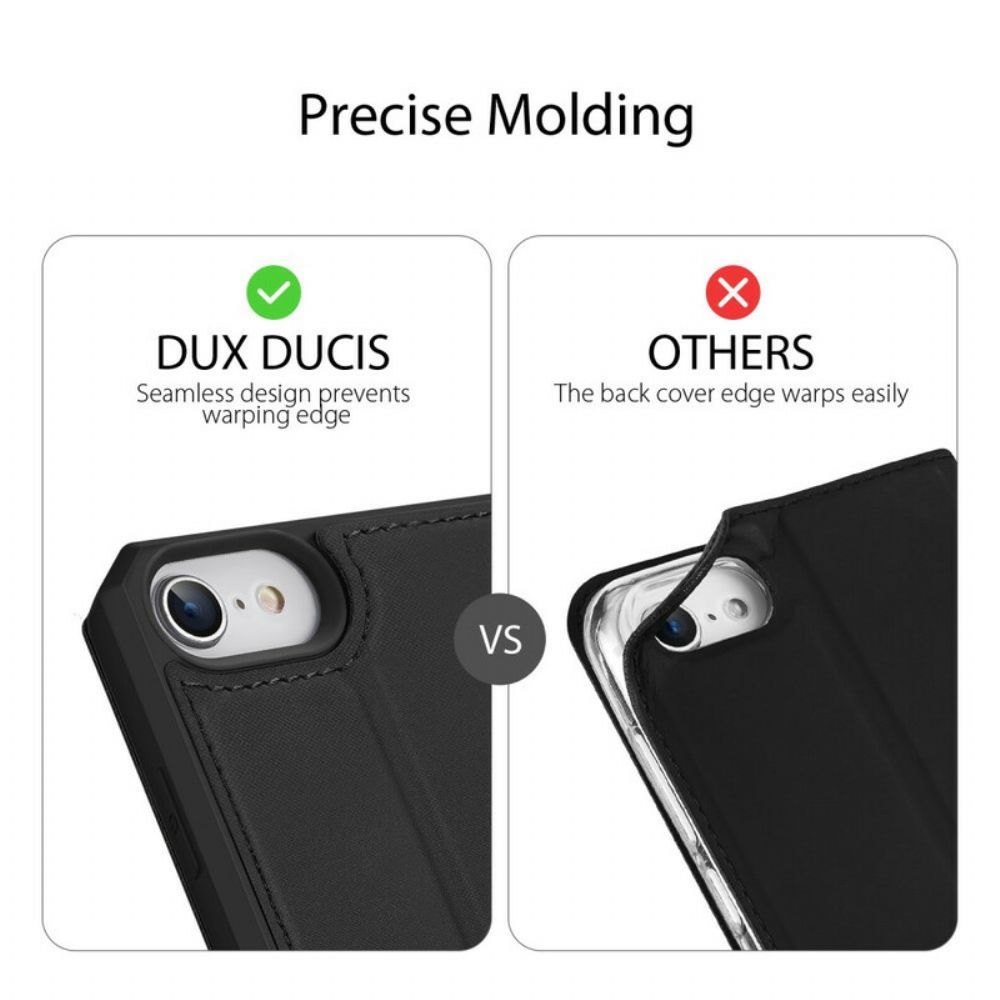 Schutzhülle Für iPhone SE 3 / SE 2 / 8 / 7 Flip Case Skin X-serie Dux Ducis