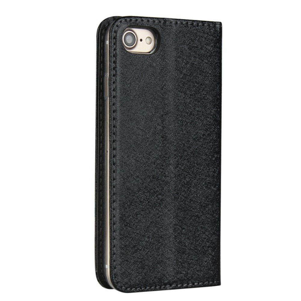 Schutzhülle Für iPhone SE 3 / SE 2 / 8 / 7 Flip Case Weicher Lederstil Mit Riemen