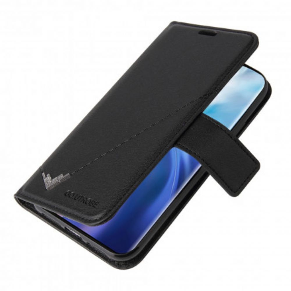 Flip Case Für Xiaomi Mi 11 5G Ausgefallenes Kunstleder Metall Gq.utrobe