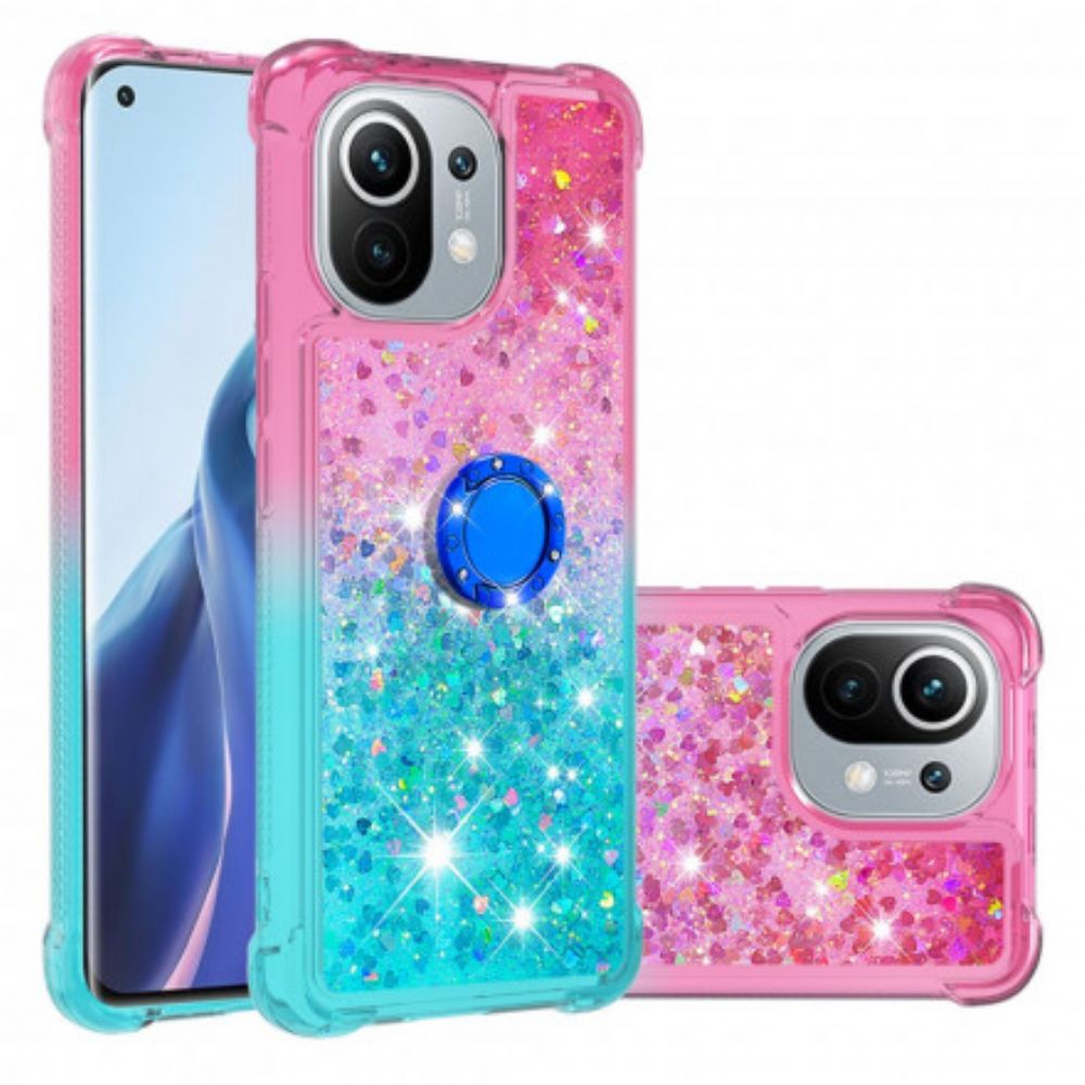Handyhülle Für Xiaomi Mi 11 5G Glitzerring-halterung