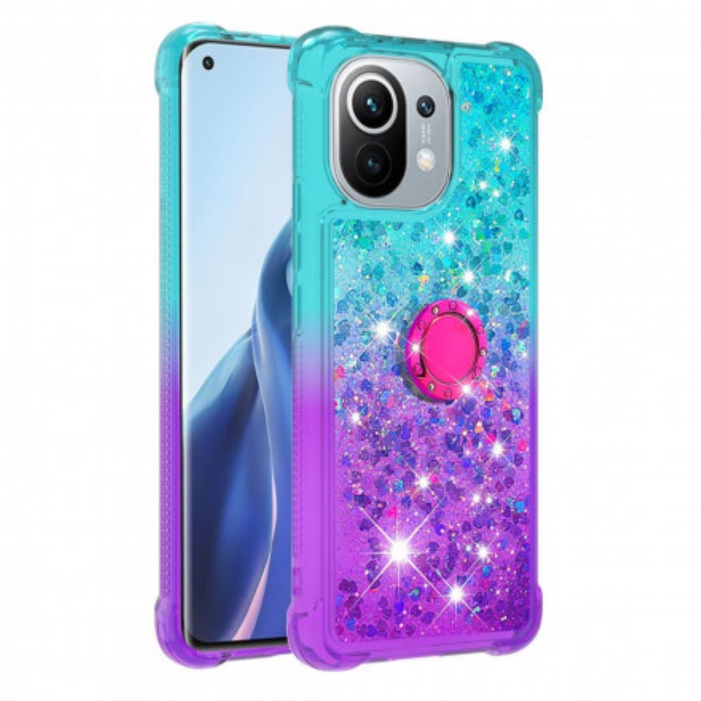 Handyhülle Für Xiaomi Mi 11 5G Glitzerring-halterung