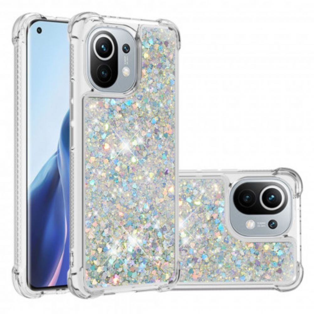 Hülle Für Xiaomi Mi 11 5G Design Pailletten