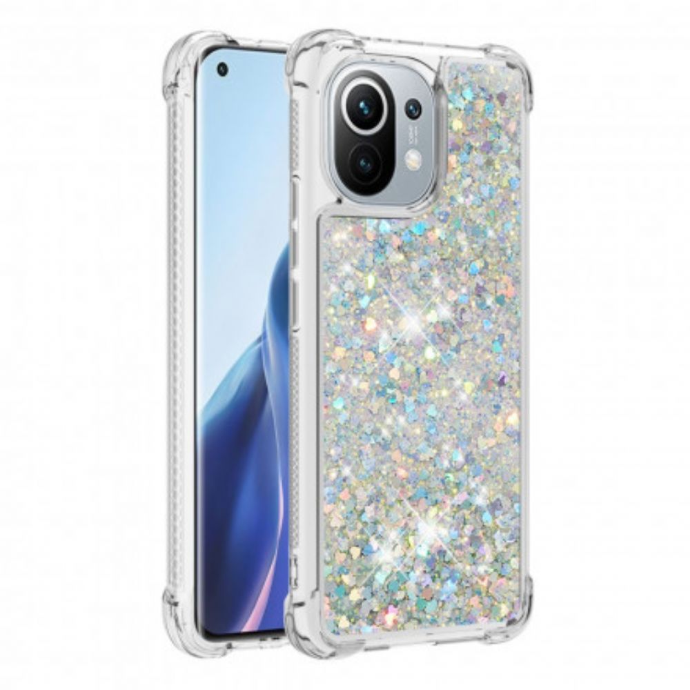 Hülle Für Xiaomi Mi 11 5G Design Pailletten