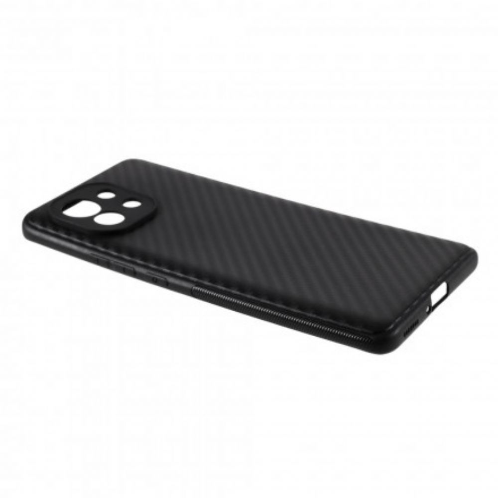 Hülle Für Xiaomi Mi 11 5G Einfache Kohlefaser